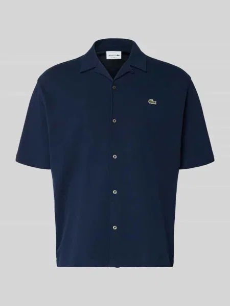 Koszula casual o kroju relaxed fit z czystej bawełny Lacoste