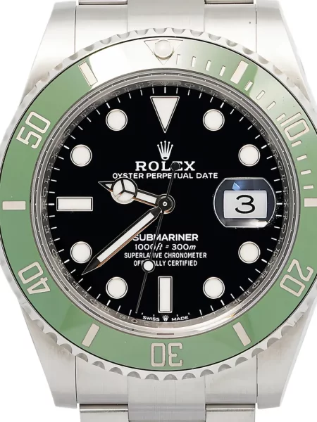 Pολόι Rolex μαύρο
