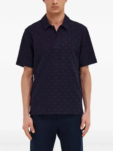 Tricou polo Ferragamo albastru