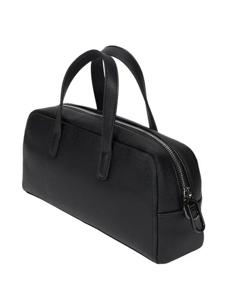 Torbica Karl Lagerfeld Jeans s autogramom crna