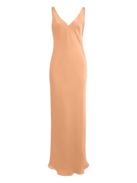 Rochie maxi Peter Cohen de costum portocaliu