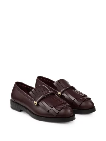 Pantofi loafer Jimmy Choo roșu
