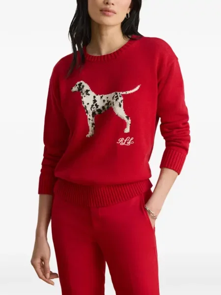 Pulover Lauren Ralph Lauren roșu