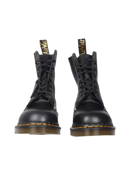 Botki Dr. Martens skórzane czarne
