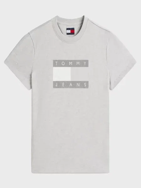 Футболка Tommy Jeans серая