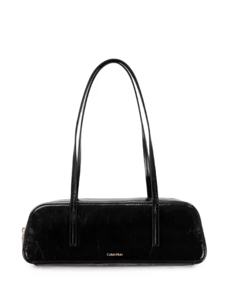 Geantă Calvin Klein cu autograf negru