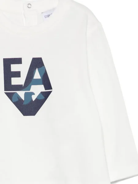 Dětské tričko Emporio Armani bílé