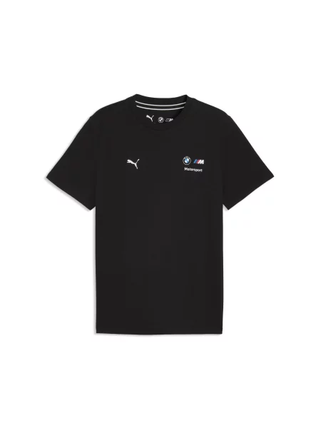 PUMA koszulka BMW M MOTORSPORT Essentials Akcesoria S czarny