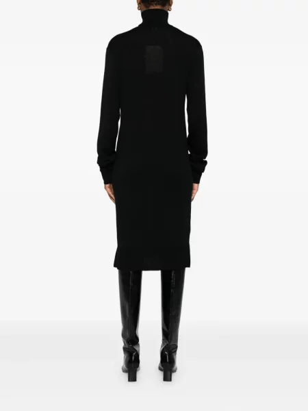 Rochie midi Toteme până la genunchi de costum negru