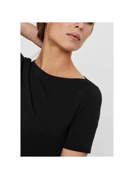 VERO MODA Tričko Panda' čierna