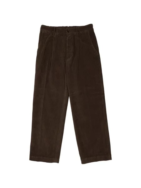 Pantaloni Nine In The Morning de catifea cord maro