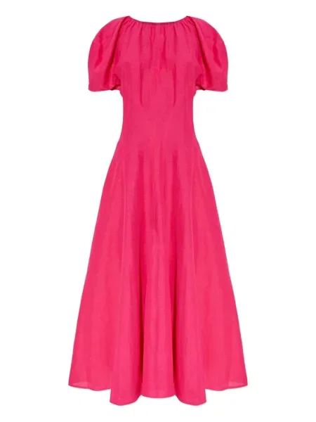 Rochie midi Tory Burch până la genunchi de costum roz