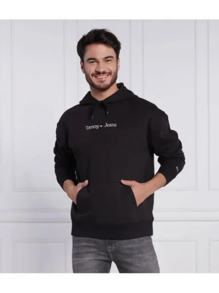 Tommy Jeans Hanorac negru