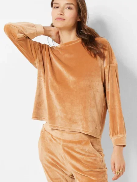 Велюровый свитшот Etam