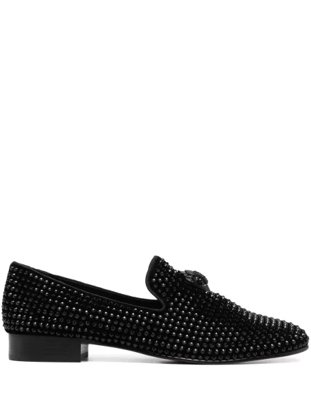 Pantofi loafer Kurt Geiger London de cristal negru