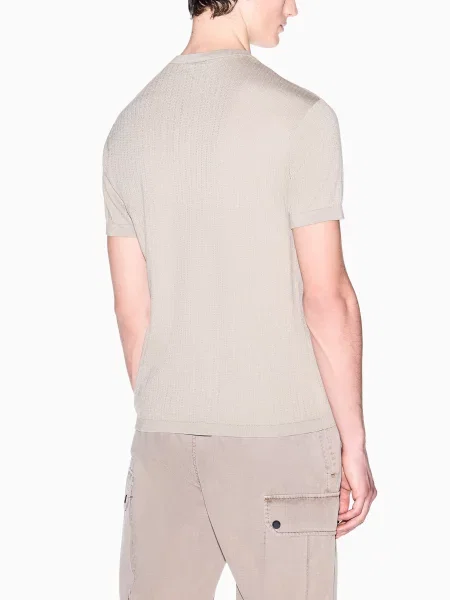 Футболка Armani Exchange бежевий