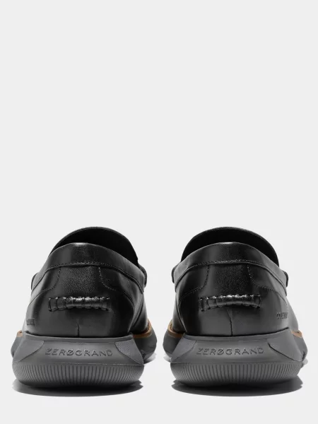 Кожаные лоферы Cole Haan черные