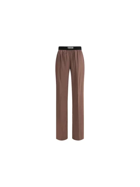 Spodnie Tom Ford brązowe