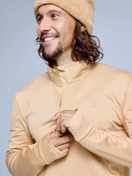 Bluza narciarska Arctic Warm Sand brązowa