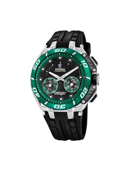 FESTINA Analogové hodinky Smartwatch Chrono Bike Connected' zelená