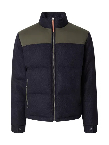SCOTCH & SODA Geacă de primăvară-toamnă Heritage bleumarin / oliv