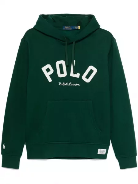 Hlače Polo Ralph Lauren s vezom zelena