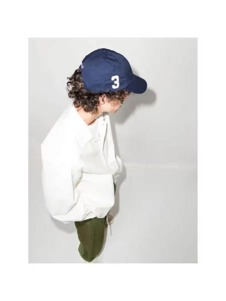 Czapka z daszkiem Ralph Lauren niebieska