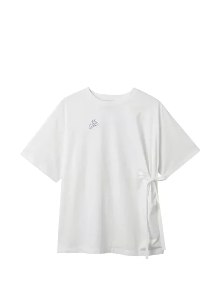 Koszulka Musium Div. wiązana biała