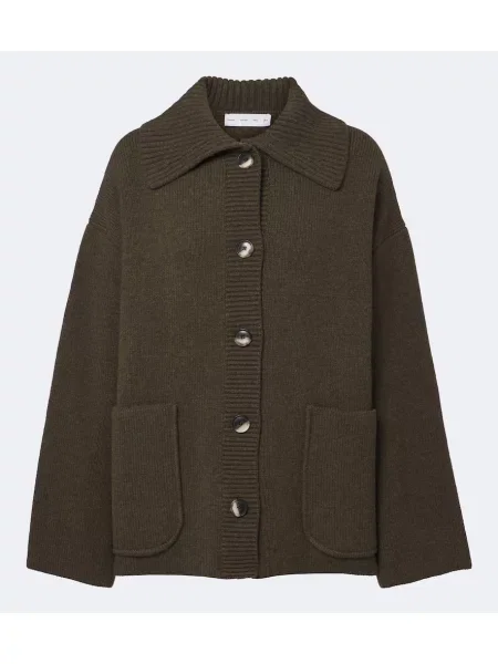 Geacă Proenza Schouler de lână verde