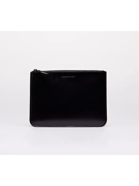 Portfel Comme Des Garcons Wallets skórzany czarny