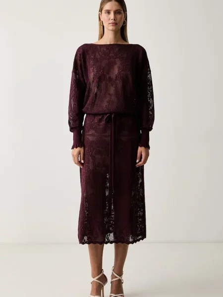 Twinset rochie tricotată cu