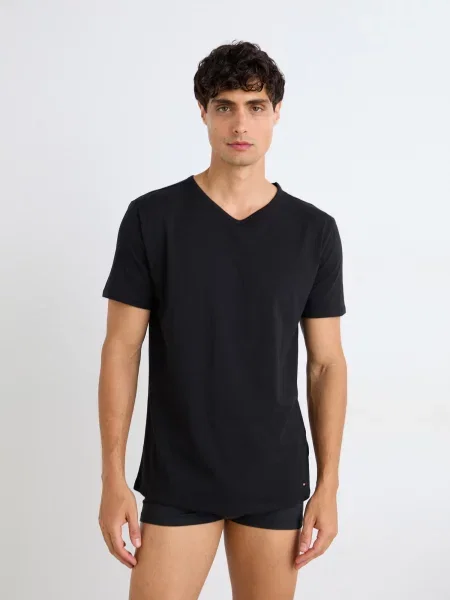 Cămașă Tommy Hilfiger Underwear negru