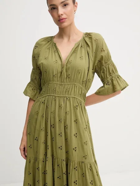Сукня Hoss Intropia maxi розкльошена зелений