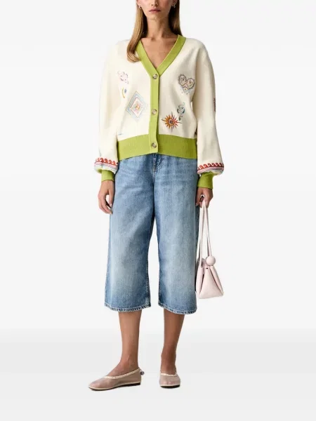 Cardigan Never Fully Dressed cu broderie