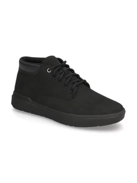 Kožené tenisky Timberland černé