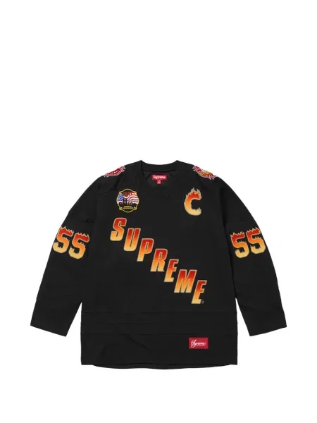 Tricou Supreme din jerseu negru