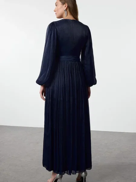 Rochie de seară Trendyol albastru
