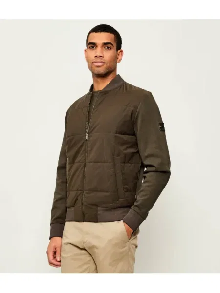 BOSS BLACK Geacă bomber H-Skiles negru