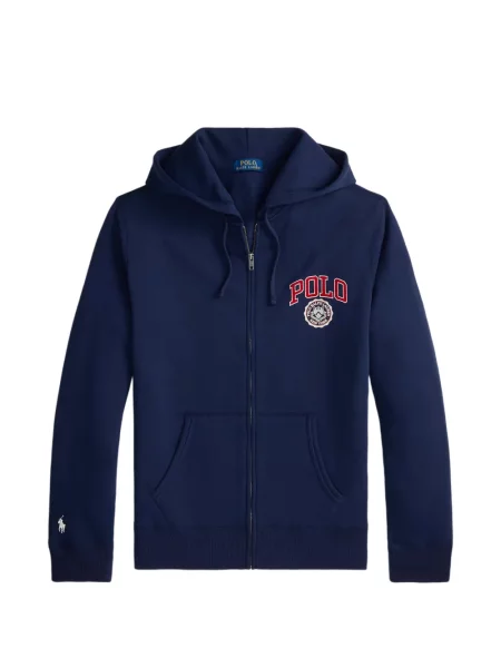 Șosete Polo Ralph Lauren cu model herringbone cu broderie plasă albastru