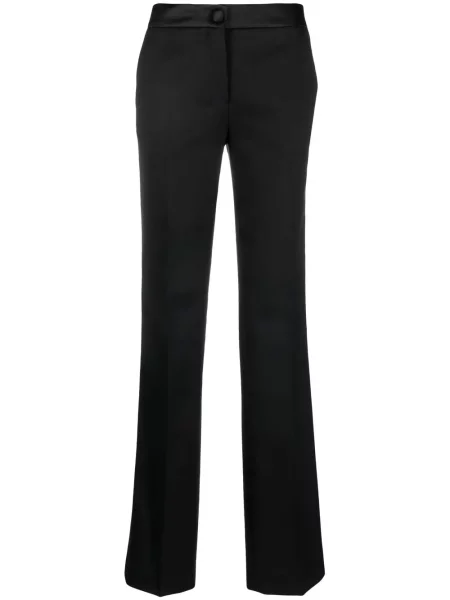 Pantaloni croiți Maison Margiela negru