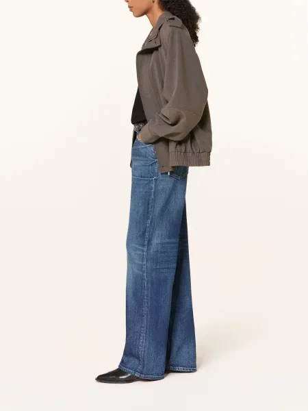 Haikure Jeansy Flared Korea blau