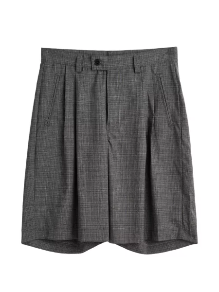 Kostkované kraťasy Carter Young šedé