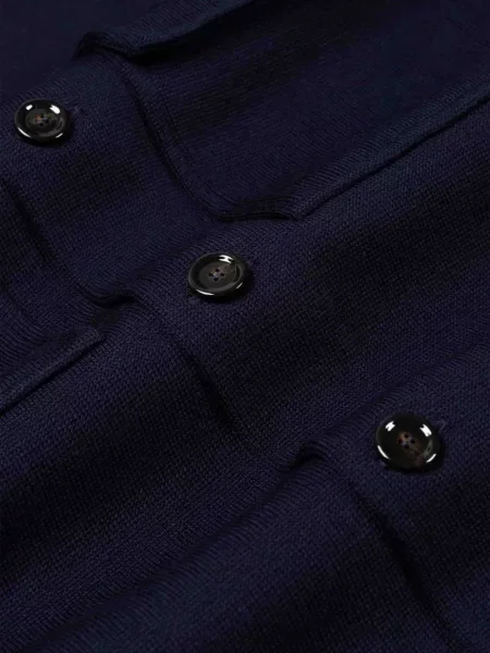 Cardigan Lardini tricotate albastru