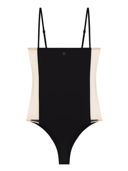 Costum de baie Courreges negru