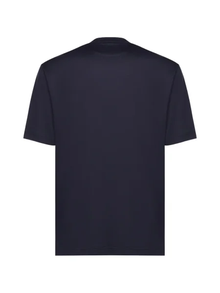 Tricou Eleventy scurt albastru