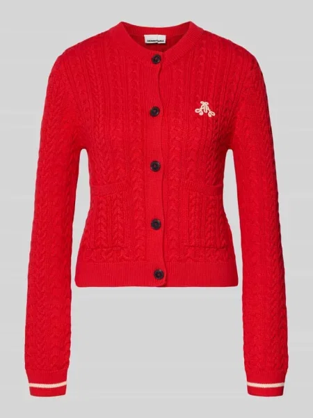 Bluza rozpinana o kroju slim fit z czystej bawełny model ‘JULIAANAS CABLE’ Armedangels