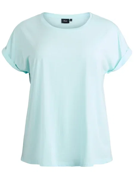 Zizzi Tricou MKatja deschis albastru