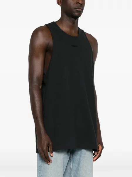 Риза Fear Of God Essentials с автограф черно