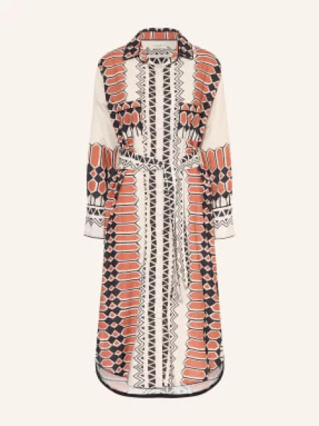 Miss June Sukienka Koszulowa Addy weiss czarna