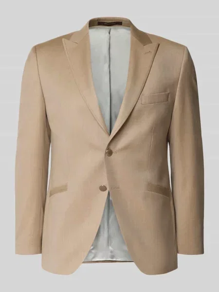 Marynarka na 2 o kroju slim fit z żywej wełny Wilvorst